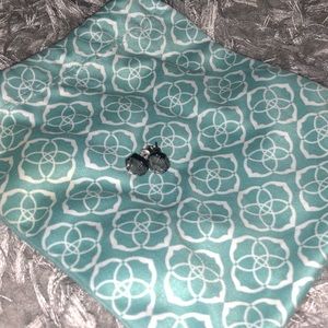 Kendra Scott Logan studs Pewter and Gray